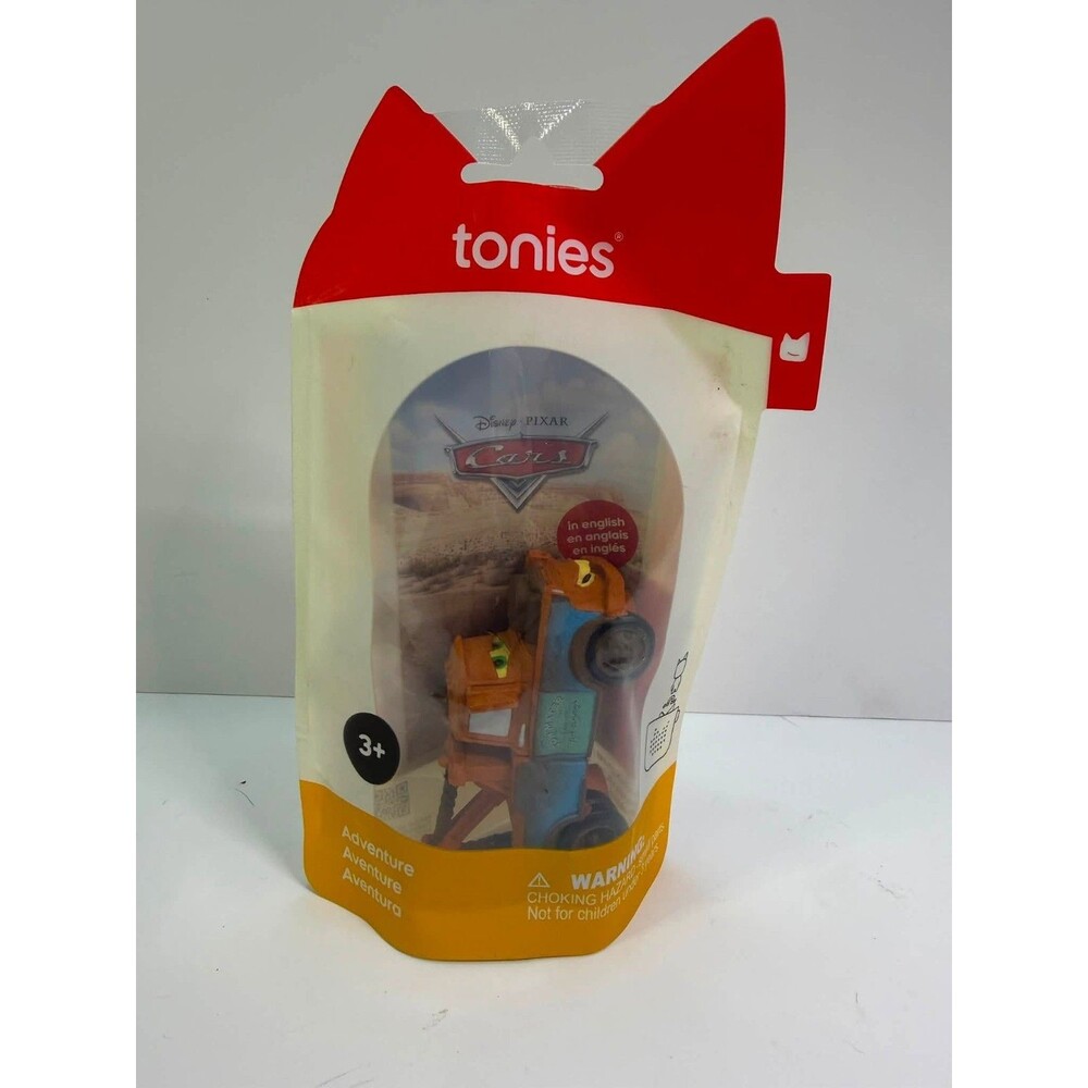 Disney Pixar Cars Tonies Mater Figure – Works with Toniebox – Story & Songs – 25